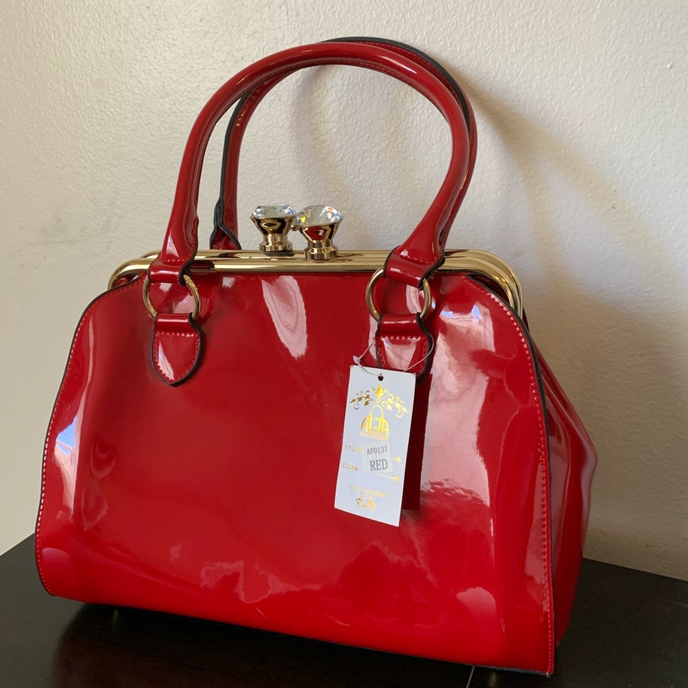 NWT Alfa Red Women’s Tote